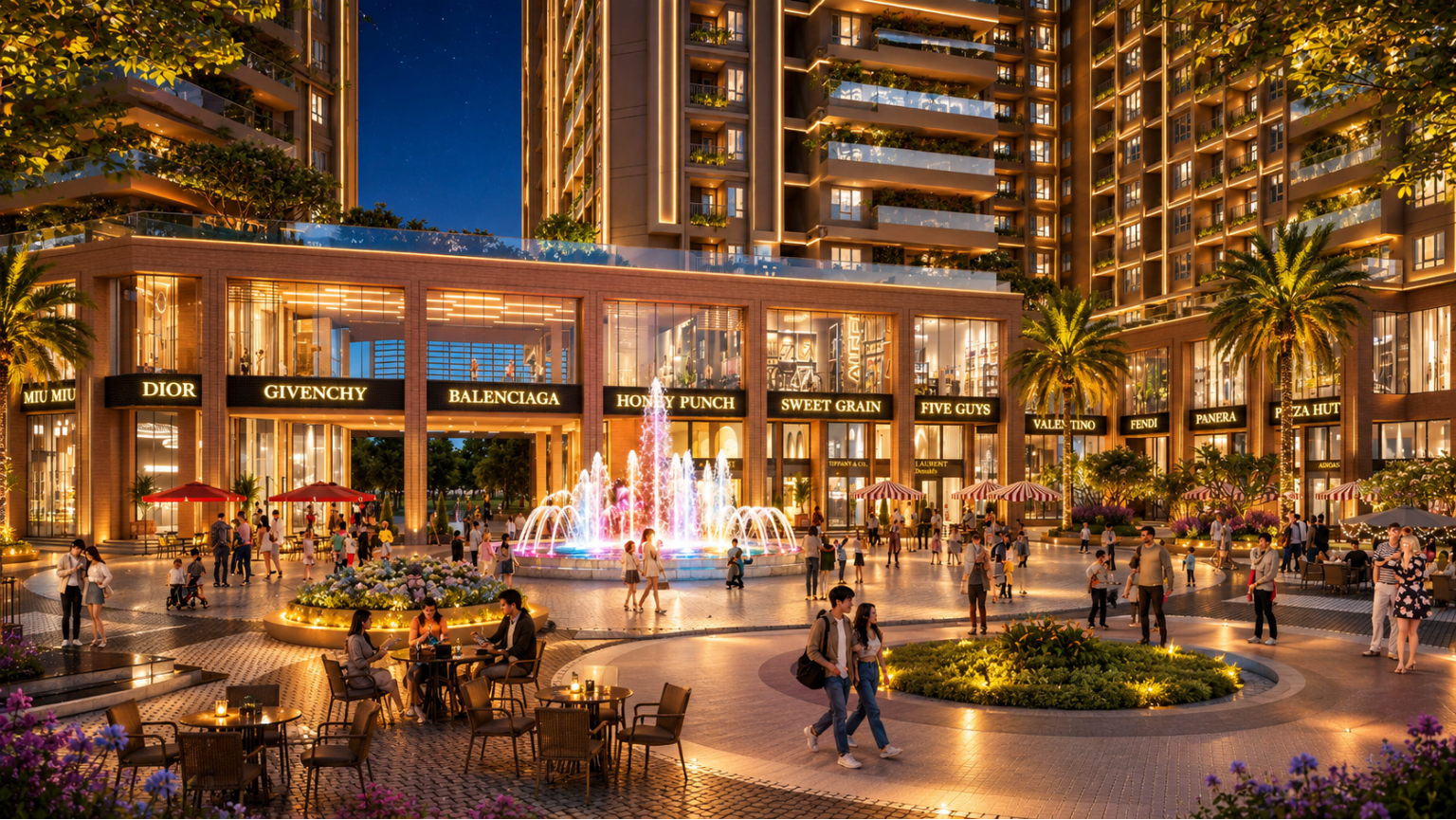 Tiện ích Nam Mekong Grand Plaza
