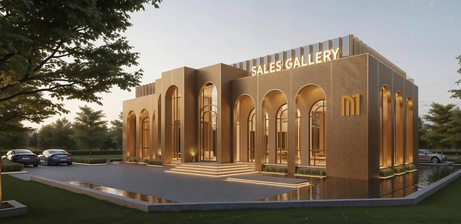 nhà mẫu Sales Gallery Nam Mekong Grand Plaza