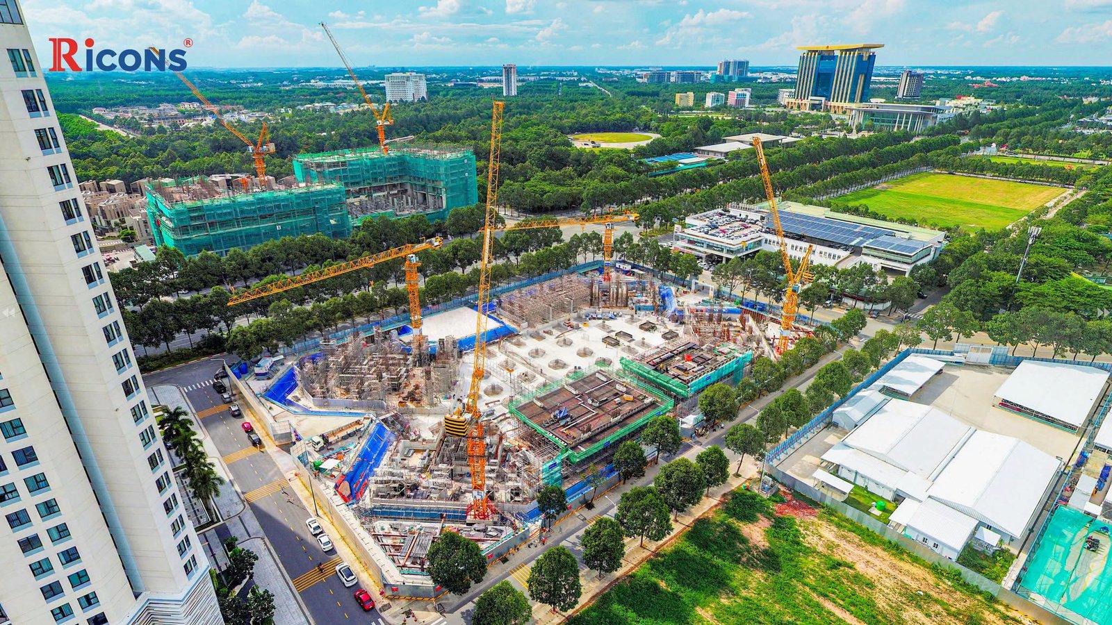 công trình xây dựng Sora Gardens 3