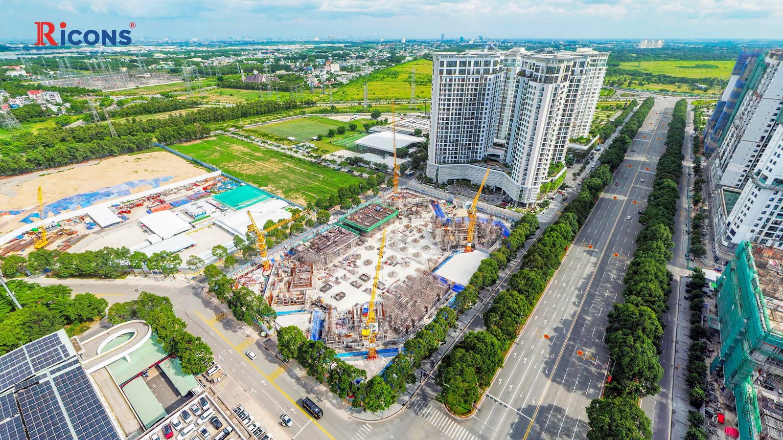 công trình xây dựng Sora Gardens 3