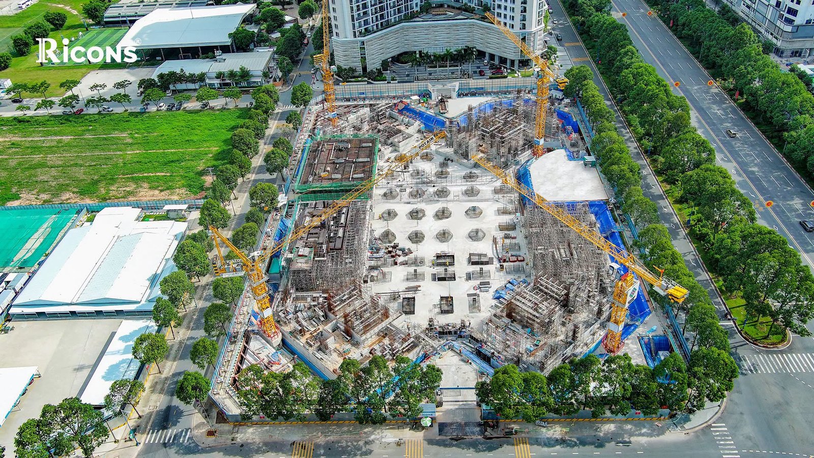 công trình xây dựng Sora Gardens 3