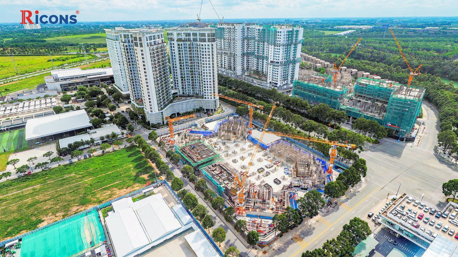công trình xây dựng Sora Gardens 3