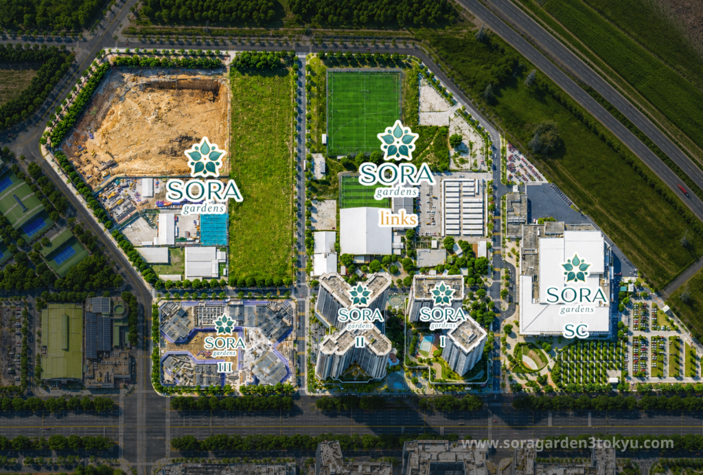 Khu đô thị Sora Gardens của Becamex Tokyu